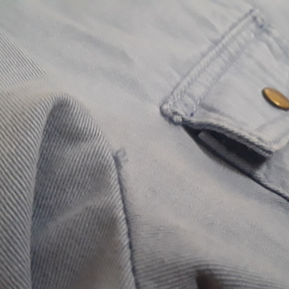 SALE PENDING Spell Blue Belle (Bellebird) Chambray Shirt Jacket BNWT FSOT - Picture 9 of 12